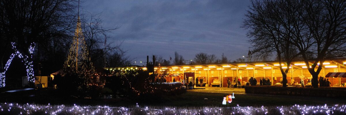 Julmarknad i Täby Park