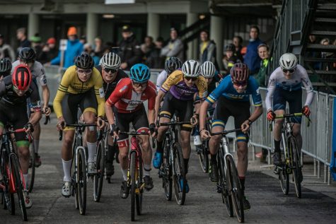 Cykeltävling i Täby Park