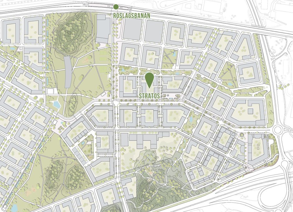 Ledig lokal kvarteret Stratos