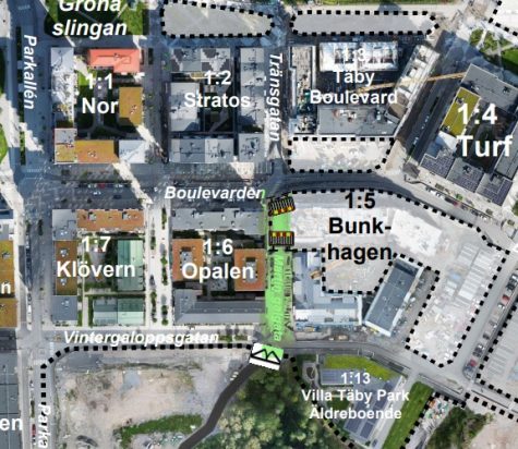 Stadsutveckling i Täby Park